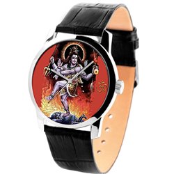 Lord Shiva Tandava Dance Hinduism Collectible Wrist Watch