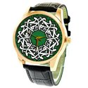 Name of Prophet Muhammad (SAWW) Arabic Islamic Calligraphy Collectible Wrist Watch