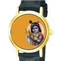 Bal Krishna Stunning Raja Rava Varma Hinduism Devotional Hindu Krsna Wrist Watch