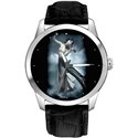 Erotic Violin Player Art Collectible 40 mm Wrist Watch