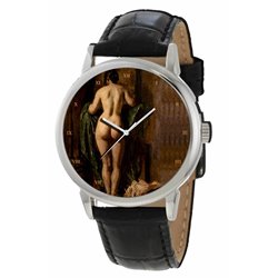 Estudio de glúteos Desnudo eduardiano clásico Arte erótico Gents Reloj de pulsera