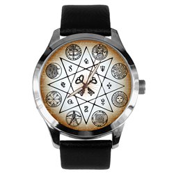 Antiguos Illuminati Esoterismo Arte Francmasonería Simbólica / Reloj de Pulsera Masónico