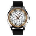 Ancient Illuminati Esotericism Art Symbolic Freemasonry / Masonic Wrist Watch