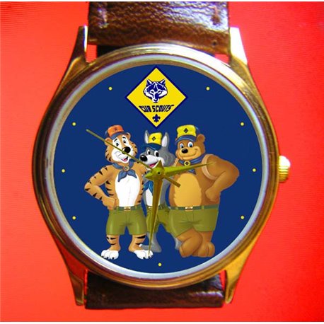 CUB SCOUTS - Reloj de pulsera Little Bears Art Boys