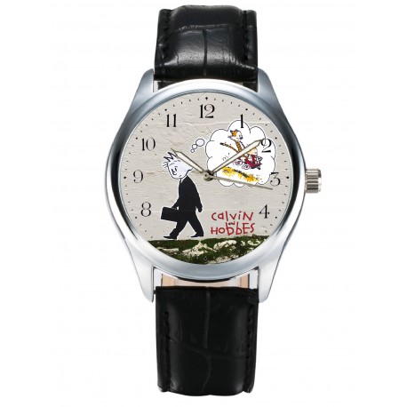 Calvin & Hobbes Wrist Watch, Contemporary Art Collectible Rare Adult Size