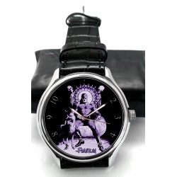 PHANTOM - THE GHOST WHO WALKS - Purple Retro Art Wrist Watch