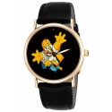 Los Simpson - Bart & Homer! Clásico vintage solid Brass Collectible Wrist Watch