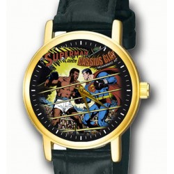 SUPERMAN v/s MUHAMMAD ALI - Reloj de pulsera coleccionable