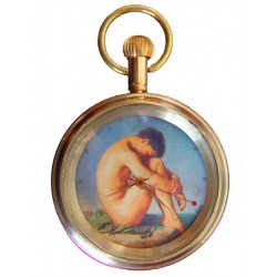 Homoerotic Pocket Watch. Renaissance Gay Queer Art 17 Jewel Swiss Gift Watch