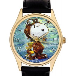 Snoopy Schulz Aviator Watch