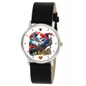 Spiderman v/s Superman Face-Off 30 mm Collectible Comic Art Wrist Watch