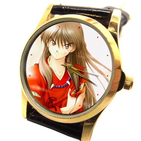INUYASHA - Flame Red Art Collectible Manga Wrist Watch