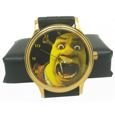 Shrek! Large Adult Size Original Comic Art Collectible Wrist Watch