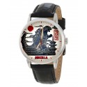 Godzilla Japanese Lithograph Print Collectible Vintage Wrist Watch.