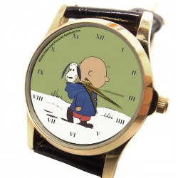 PEANUTS: Buen reloj de pulsera Ole Charlie Brown