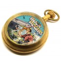 BUCK ROGERS - Space Cowboy Vintage Art Solid Brass Pocket Watch