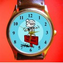 Vintage Dennis the Menace Comic Art Wrist Watch Collectible