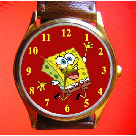 Spongebob Squarepants - Reloj de pulsera coleccionable Vintage Comic Art