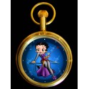 Betty Boop - Classic Sexy Boop Comic Art Collectible solid Brass Pocket Watch