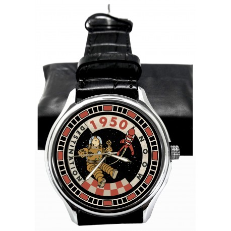 Tintin Destination Moon Collectible Wrist Watch