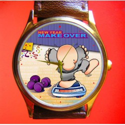 ZIGGY - The Weight Watchers Comic Art Reloj de pulsera