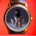 Vampirella Original Erotic Comic Art 30 mm Collectible Wrist Watch