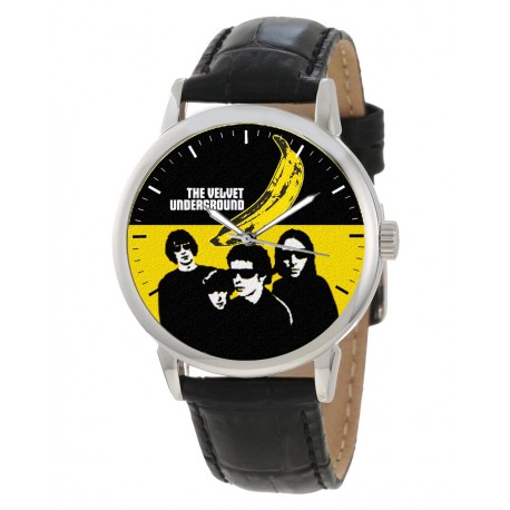 Psychedelic Rock Art Velvet Underground Collectible Warhol Art Wrist Watch