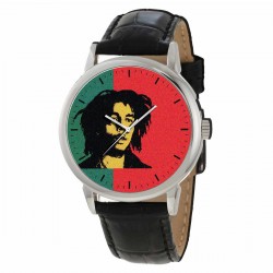 Bob Marley Collectible Rastafarian Art Comemmorative Wrist Watch