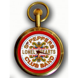 THE BEATLES - Sergeant Pepper's Lonely Hearts Club Band Pocket Watch