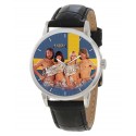 ABBA "Tinfoil Art" Collectible Large 40 mm Classic Wrist Watch