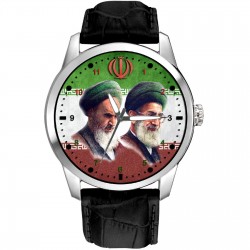 Ayatollah Khomeini & Ayatollah Ali Khamenei Iranian Islamic Wrist Watch
