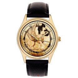 Friedrich Nietzsche Symbolic Gryphon Collectible Philosophy Art Wrist Watch