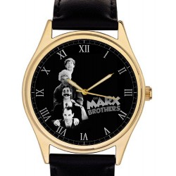 Marx Brothers Hollywood Memoribilia Collectible Wrist Watch Groucho Harpo Chico