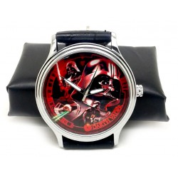 Lord Darth Vader Crimson Art Star Wars Collectible Wrist Watch