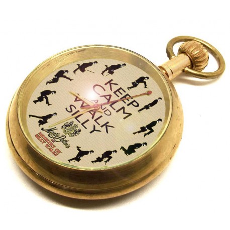 Monty Python Ministry of Silly Walks Collectible Swiss Pocket Watch