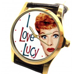 Here's Lucy! Vintage Collectible Lucille Ball 1950a Fan Art Unisex Wrist Watch