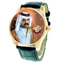H.E. Sheikh Hamad bin Khalifa Al Thani Emir of Qatar Collectible Wrist Watch … الشيخ حمد بن خليفة آل ثاني‎‎