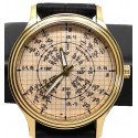 Golden Graph Radian Math Unit Circle Trigonometry Wrist Watch