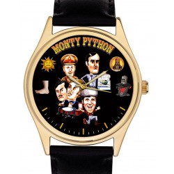 Rare Monty Python Iconography Caricature Art Collectible Wrist Watch