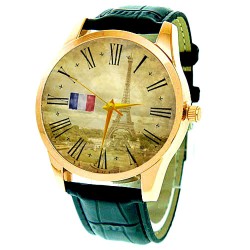 Eiffel Tower Paris Collectible Wrist Watch. Montre de Bracelet. La Tour Eiffel