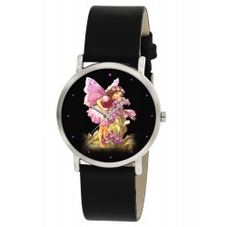 HELIOTROPE - CECILY MARY BARKER Original Art Flower Fairy Wrist Watch