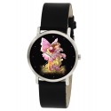 Heliotrope - Cecily Mary Barker Original Art Flower Fairy Wrist Watch