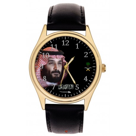 Prince Mohammed bin Salman. Wrist Watch. معالي الأمير محمد بن سلمان المملكة العربية السعودية المعصم ووتش