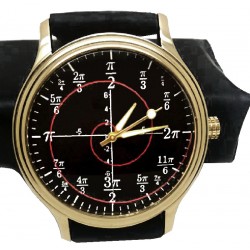π Value Of Pi Spiral Art Math Trigonometry Radian Circle Wrist Watch