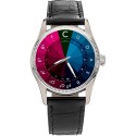 Circle of Fifths, Classic Music Notation Large Format 40 mm Collectible Wrist Watch.