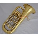 Euphonium Compensating System Horn Professional Gold 3+1 Valves with Case
