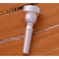 Flugelhorn Mouthpiece Silver-Plated Brass. Top Quality Professional Bocal