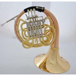 Double French Horn F/Bb Copper and Brass. Professional Artiste Series, with Designer Case