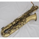 Professional Antique Baritone Saxophone Eb Bari sax Low A 2 Necks With Case