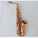 Professional Rose Gold Plated Alto Sax Saxophone est Saxofon With Case